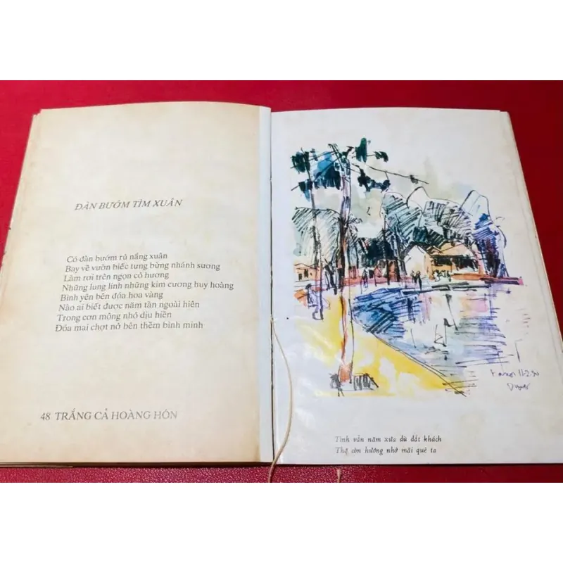 Tập thơ Thân Thị Ngọc Quế combo sưu tầm, có phụ bản… 936345