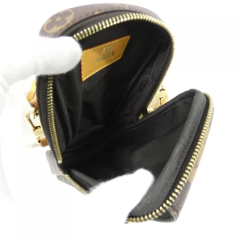 Túi đeo chéo Louis Vuitton Monogram Stripe (LV Squared) Double Phone Pouch M81005 - Hàng hiệu Chính hãng 802339