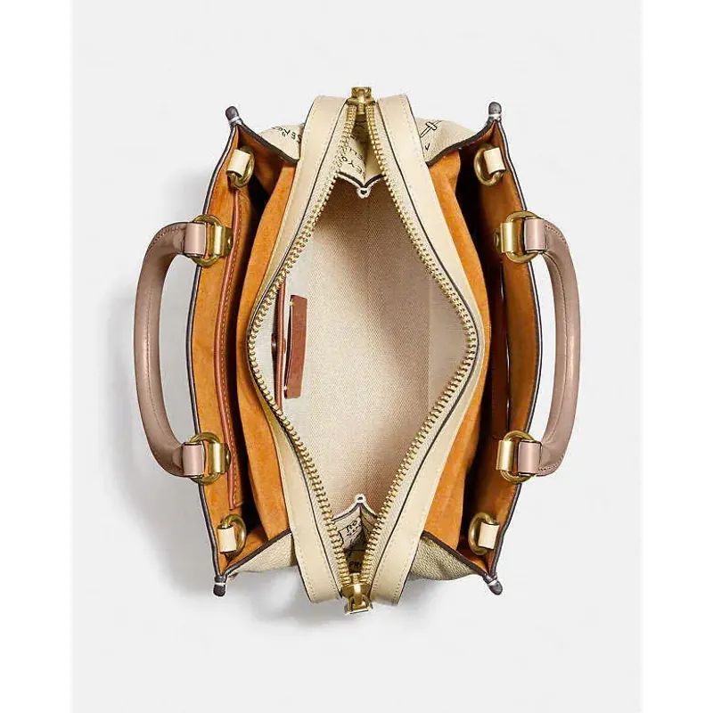 Túi xách siêu hợp mùa thu đông Coach da thật 100% không tì vết huhuhu pass 605596