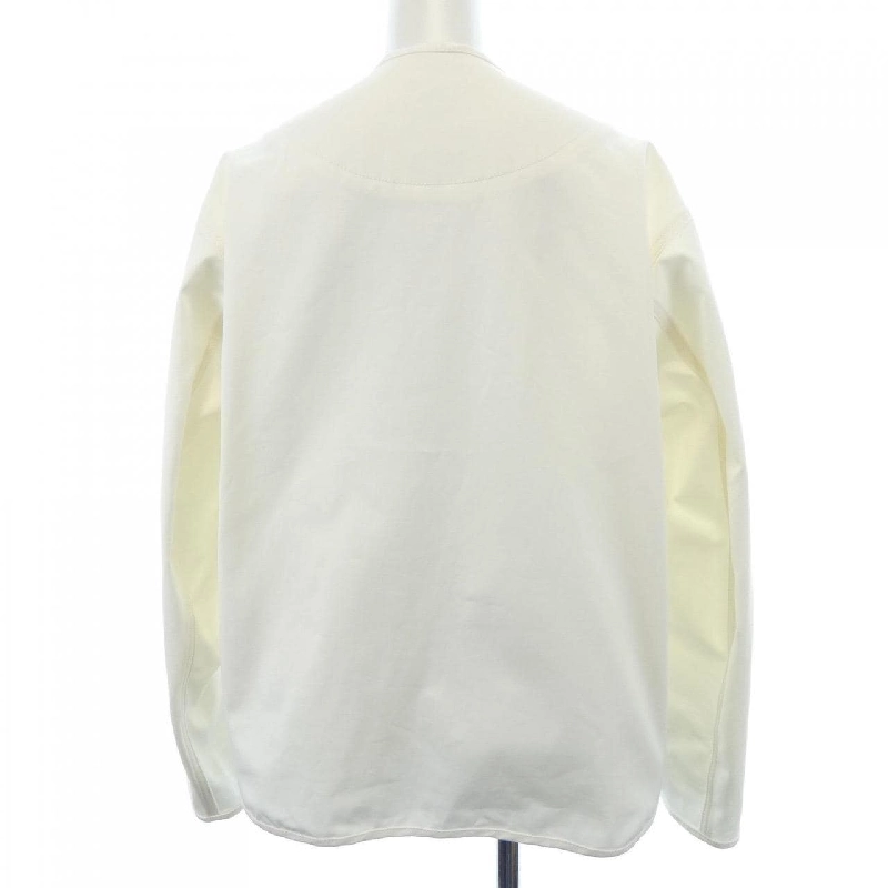 【Mã giảm giá】Áo khoác không cổ HERMES 636064