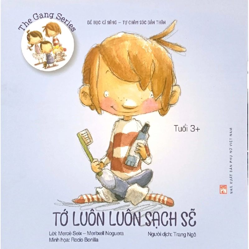 Bé học kĩ năng - Tự chăm sóc bản thân - Tớ luôn sạch sẽ (3+) - Merce Seix 520434