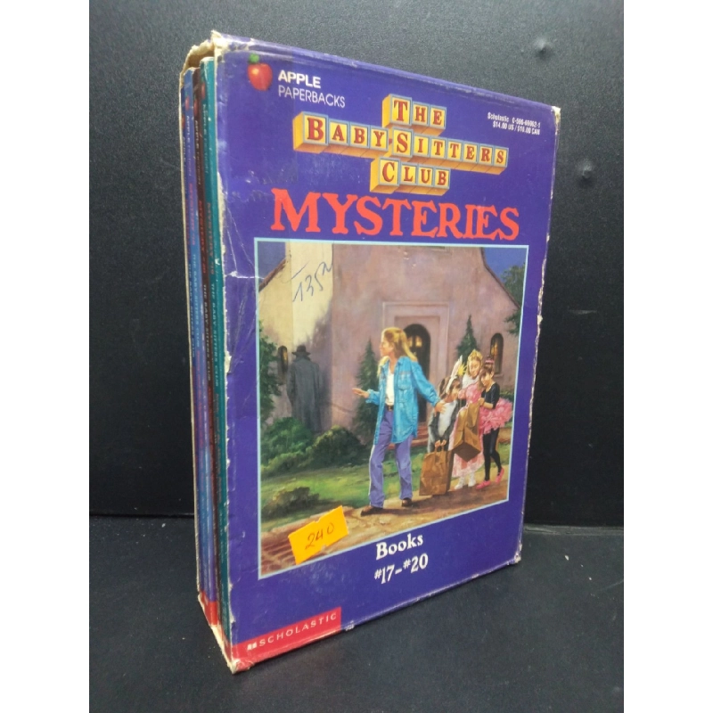 Bộ 4 cuốn (#17 - #20) The baby - Sitters club Kristy and the Missing Fortune mới 60% ố nặng HCM2405 Ann M. Martin SÁCH NGOẠI VĂN 914560
