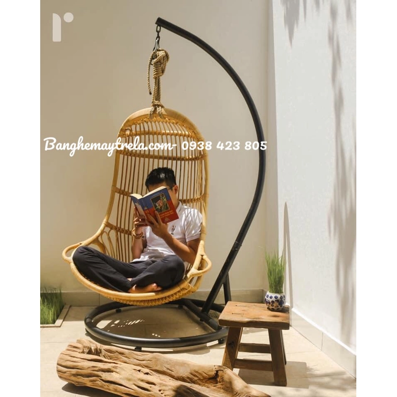 Ghế xích đu mây 483670