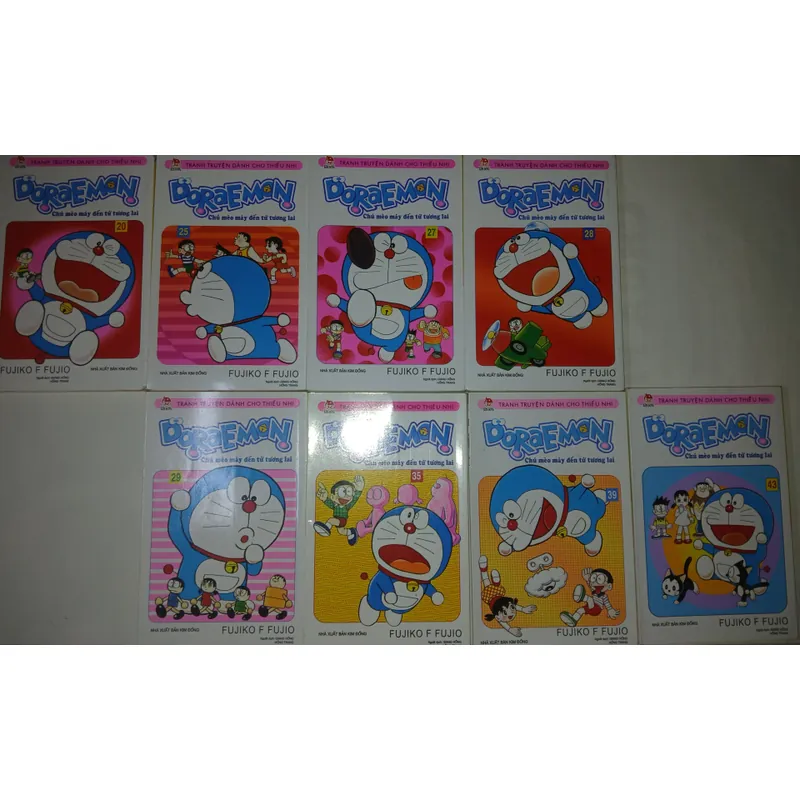Truyện Doraemon - 8 tập lẻ, sách cũ còn tốt 558070