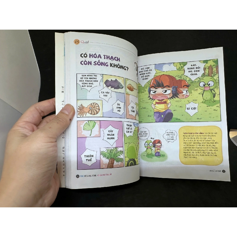 [Phiên Chợ Sách Cũ] Quiz! Khoa Học Kì Thú: Khám Phá Trái Đất, 2022 - Linh Ha, Jong Joon & Tran So H1809 SBM 701996