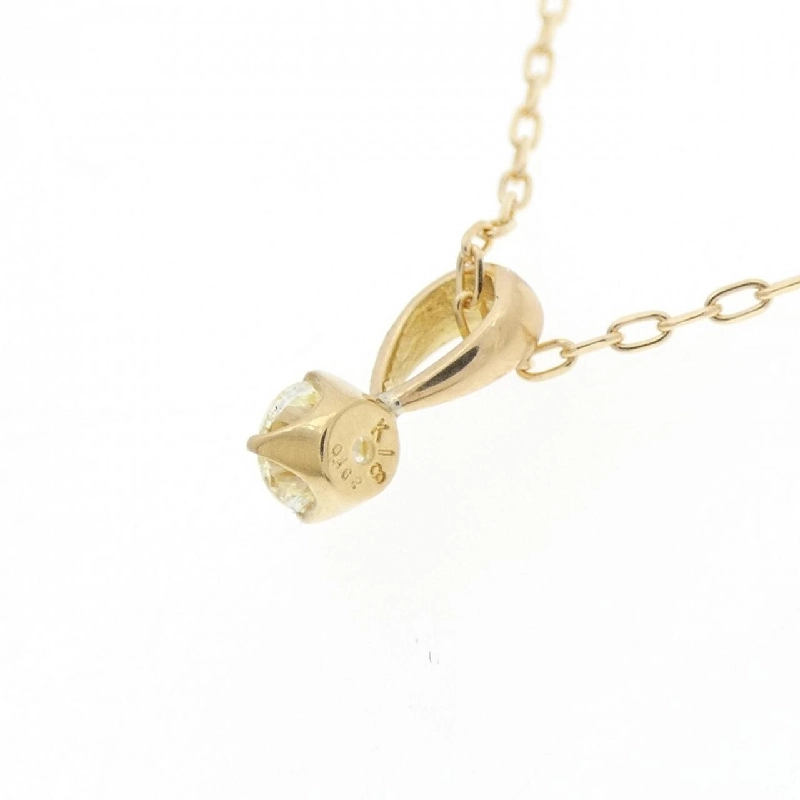 K18YG Dây chuyền kim cương 0.162CT - Hàng hiệu Authentic 859493
