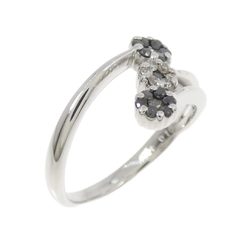 Nhẫn kim cương hoa K18WG 0.16CT - Hàng hiệu Authentic 851784