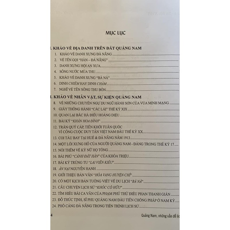 Quảng Nam những vấn đề lịch sử- Nguyễn Sinh Duy- Bìa cứng 163003