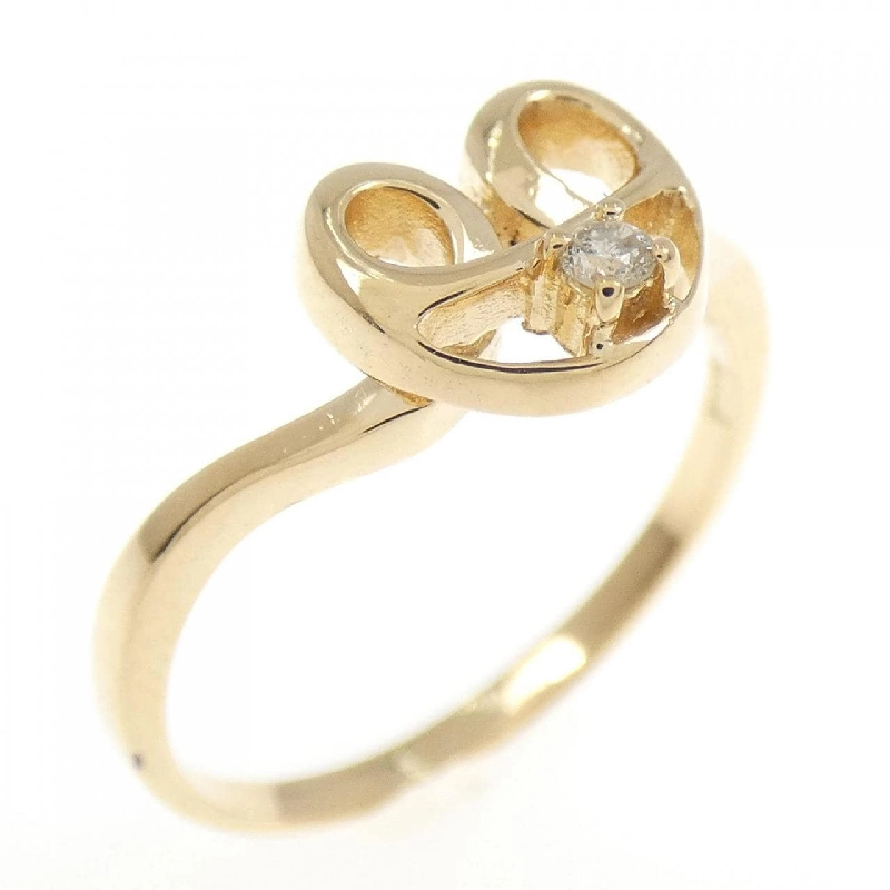 Nhẫn kim cương K18YG - Hàng hiệu Authentic 852151