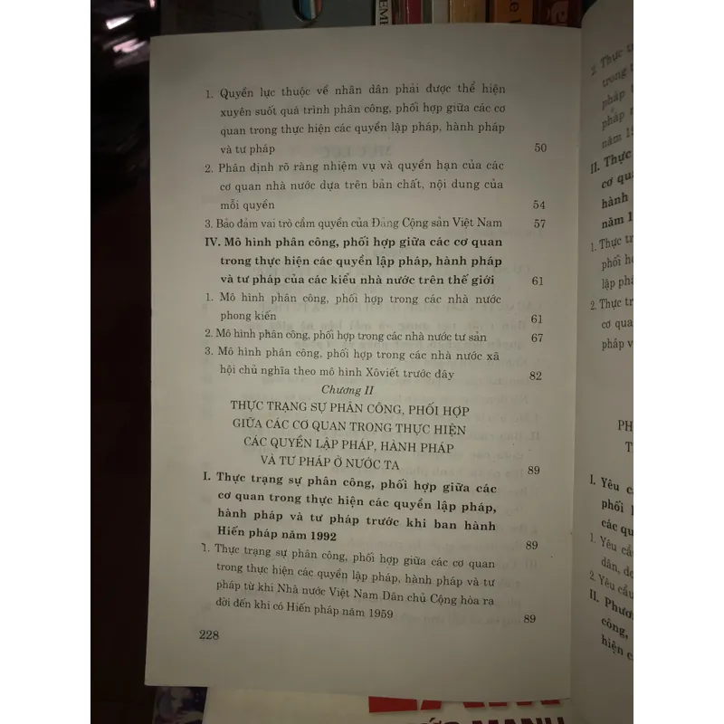 Phân công phối hợp giữa các cơ quan trong thực hiện các quyền lập pháp hành pháp, tư pháp 696794