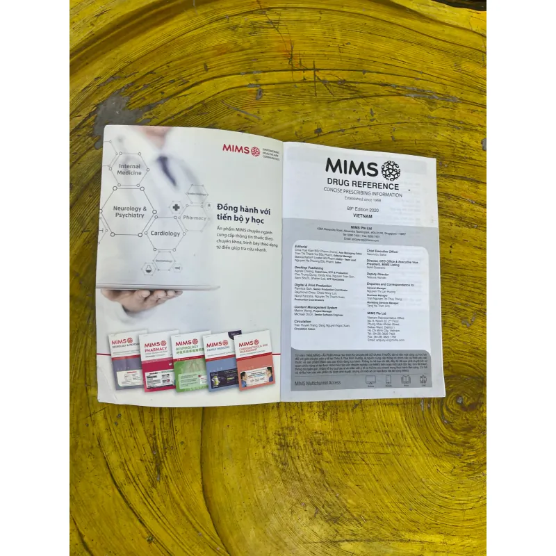 MIMS DRUG REFERENCE VIETNAM ISSUE 2 AUG 2020 729214