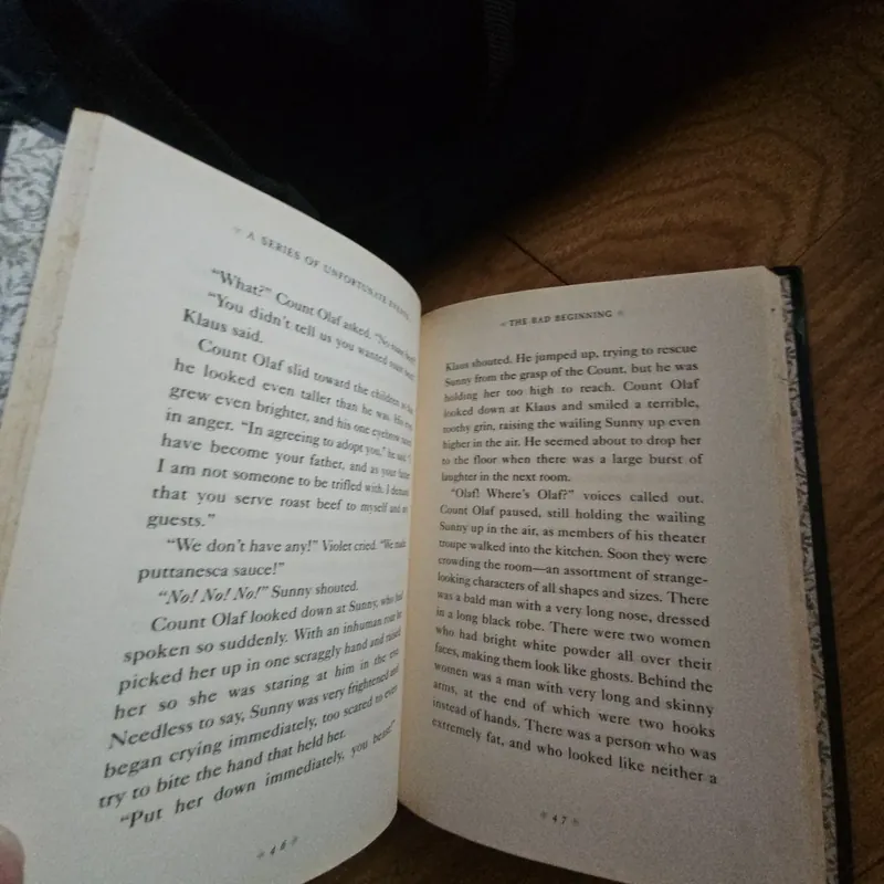 A series of unfortunate events The Bad Beginning book 1 Giá 20k  602633