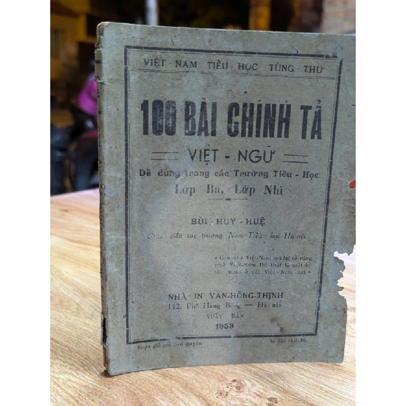 100 Bài Chính Tả Việt Ngữ - Bùi Huy Huệ 324563