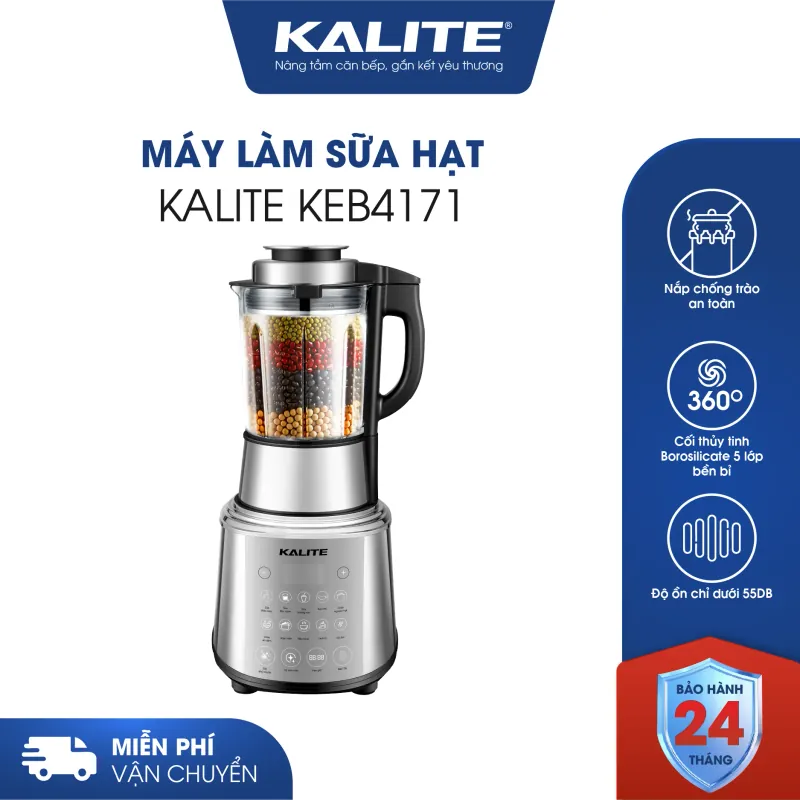 Máy làm sữa hạt KALITE KCB4741 cao cấp, sấy khô khử khuẩn 780467