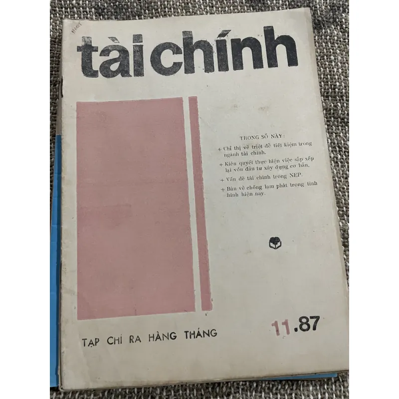 Tạp chí tài chính - khổ lớn - 11.1987  1021374