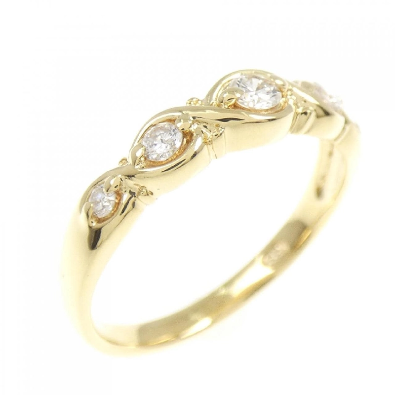 Nhẫn kim cương K18YG 0.18CT - Hàng hiệu Authentic 853396