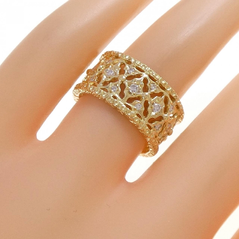 Nhẫn kim cương K18YG/K18PG 0.45CT - Hàng hiệu Authentic 850285