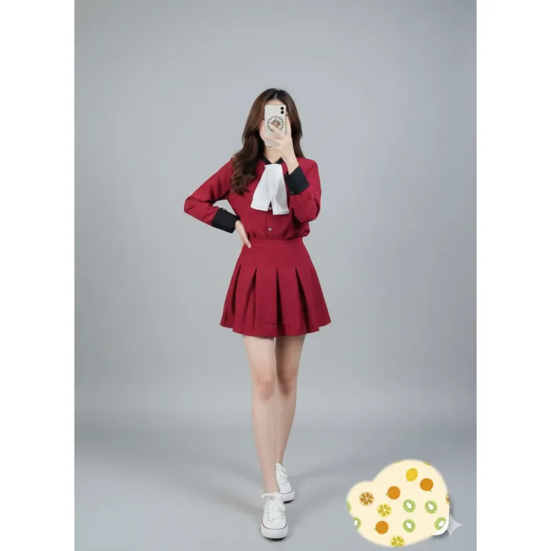 Set váy thanh lịch size S M mặc Tết cực xinh 1023327