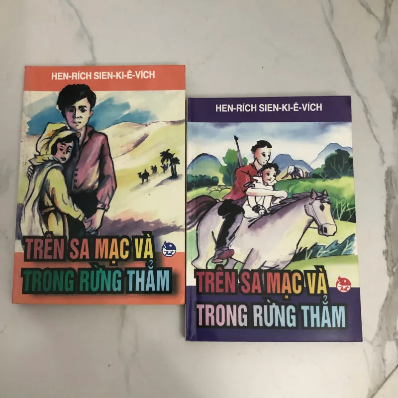 TRÊN SA MẠC VÀ TRONG RỪNG THẲM - HEN-RÍCH SIEN-KI-Ê-VÍCH (Bộ 2 cuốn) 599240