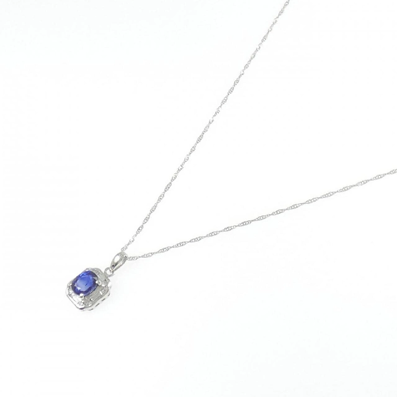Dây chuyền Sapphire PT900/PT850 0.97CT - Hàng hiệu Chính hãng 857792
