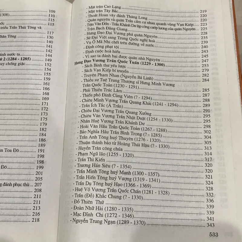 THUYẾT TRẦN, SỬ NHÀ TRẦN, Bản bìa cứng (xb 2006) 997724