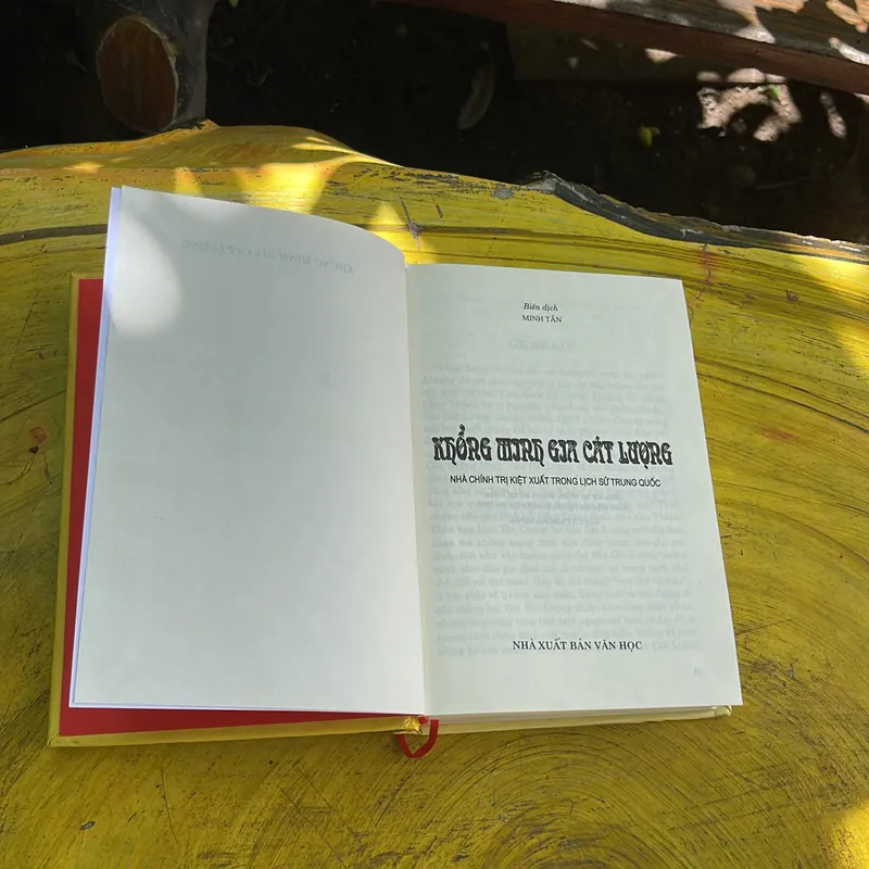 KHỔNG MINH GIA CÁT LƯỢNG - TRẦN VĂN ĐỨC 735868