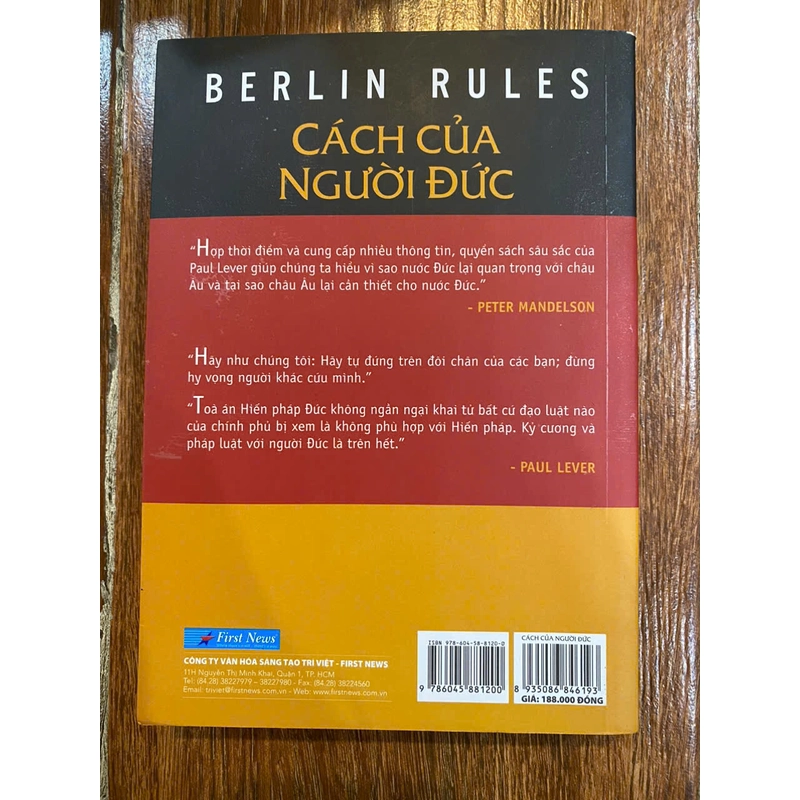 Berlin Rules - Cách của người Đức (K3) 313473