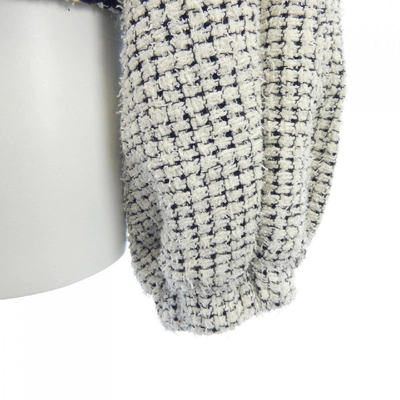 【Khuyến mãi】Áo khoác không cổ CHANEL 641593