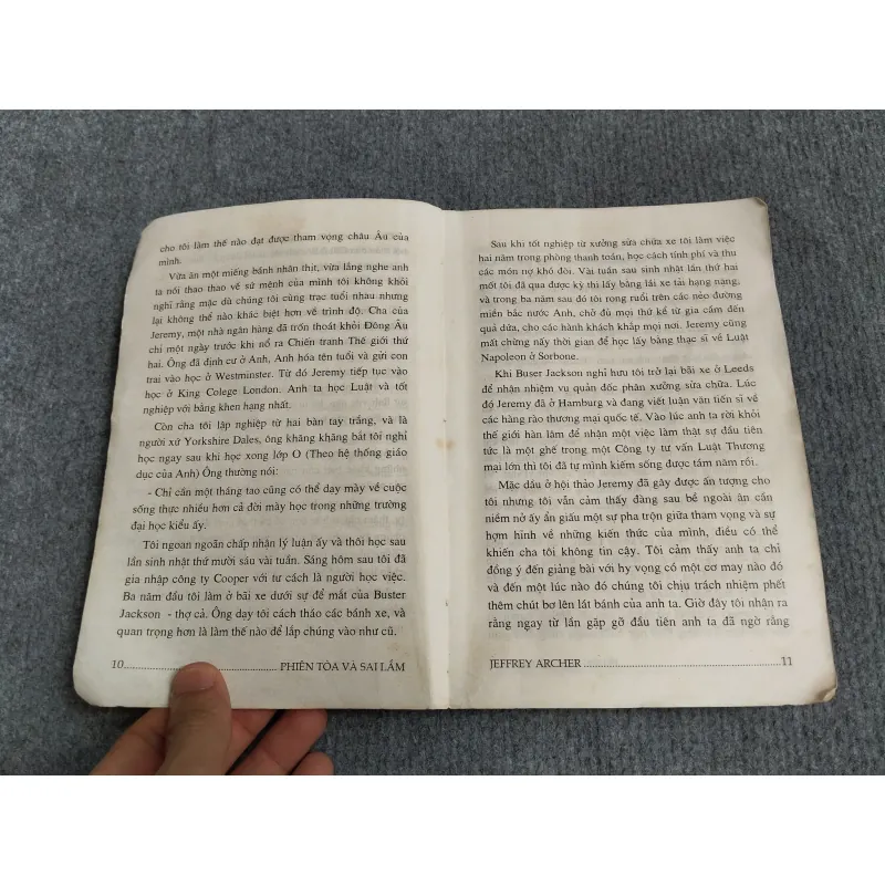 KHẨU VỊ ĐÀN ÔNG - JEFFREY ARCHER 574363