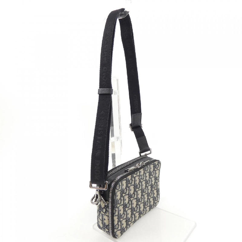 Túi zip có dây đeo DIOR Oblique Jacquard 2OBBC119YSE - Hàng hiệu Chính hãng 901201