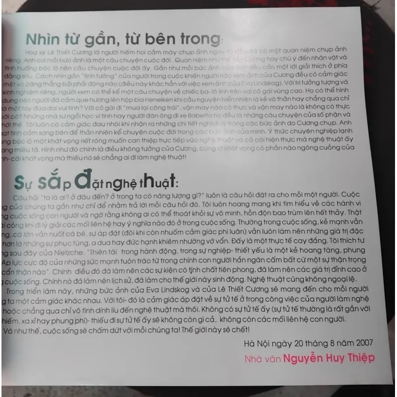 Vietnam 80.000 sách ảnh photo exhibition của Eva Lindskog và Lê Thiết Cương  977694