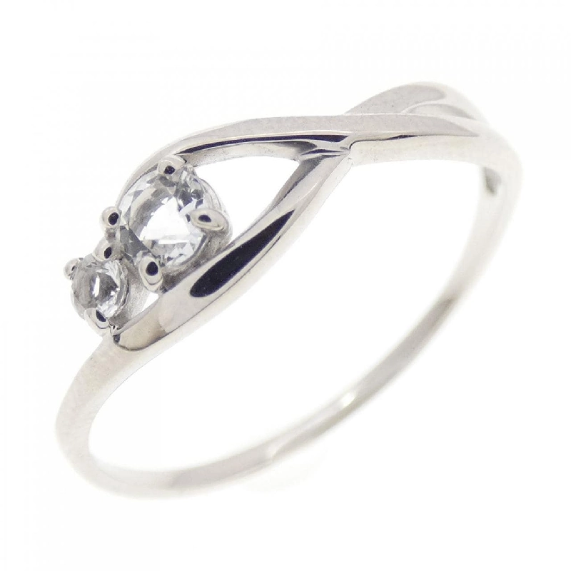 Nhẫn Topaz Trắng K10WG 669506