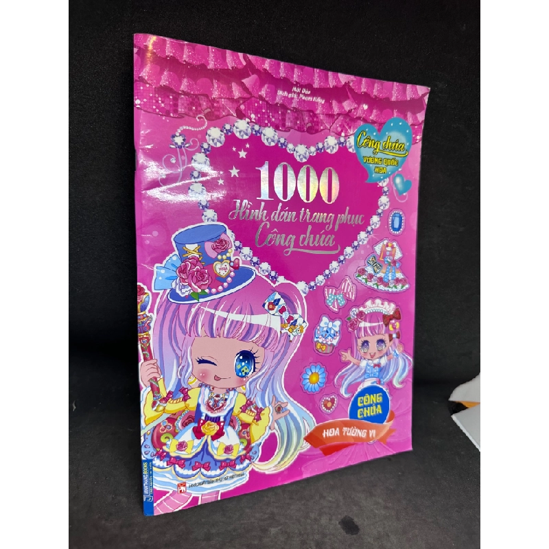 1000 Hình Dán Trang Phục Công Chúa - Công Chúa Vương Quốc Hoa, Mới 85%, 2020 SBM2407 450561
