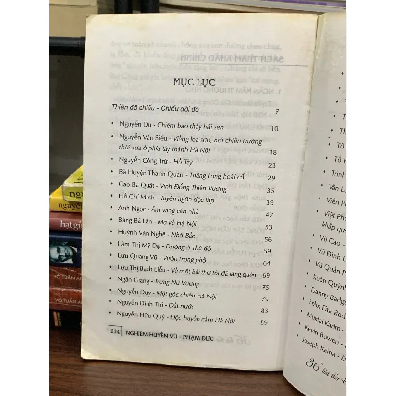 36 bài thơ Thăng Long – Hà Nội và lời bình – Nghiêm Huyền Vũ, Phạm Đức 605228
