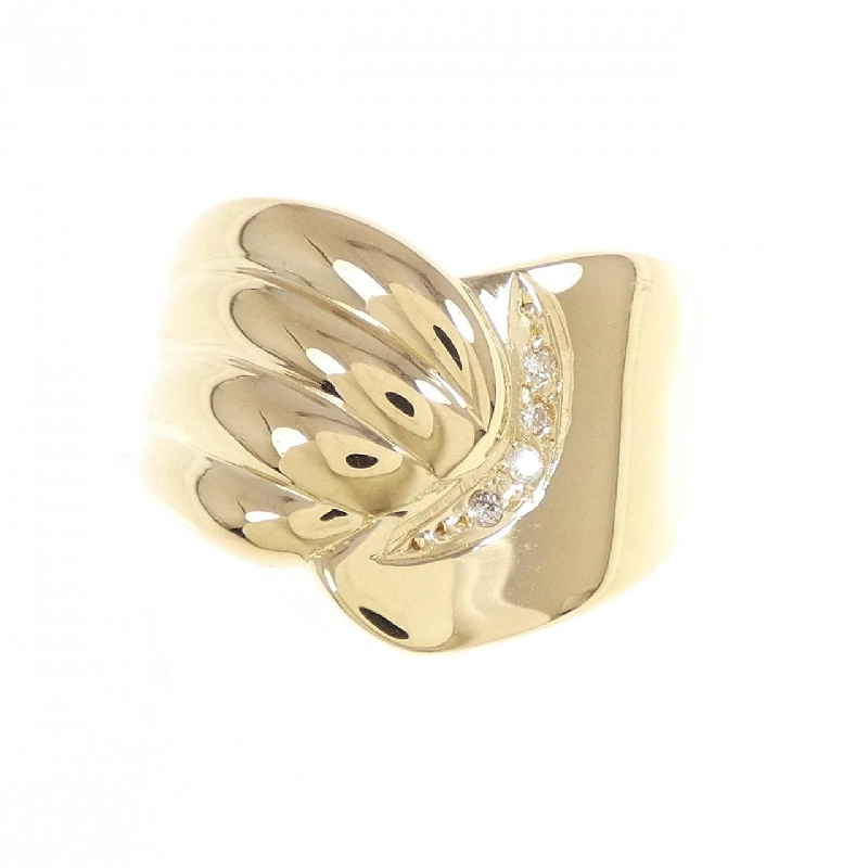 Nhẫn kim cương K18YG 0.03CT 670198