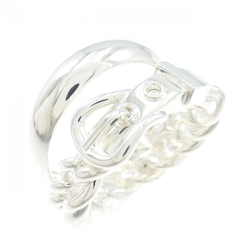 Nhẫn Hàng hiệu Authentic Hermès Buckle Série Unflexible 835622