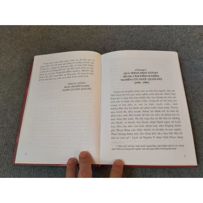 LỊCH SỬ TRUNG TÂM KIỂM NGHIỆM NGHIÊN CỨU DƯỢC QUÂN ĐỘI (1956 - 2011) 727174