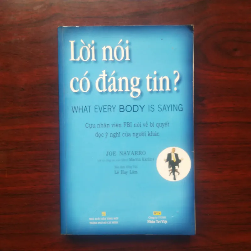 [Sách Tâm Lý] Lời Nói Có Đáng Tin (Joe Navarro) 973165