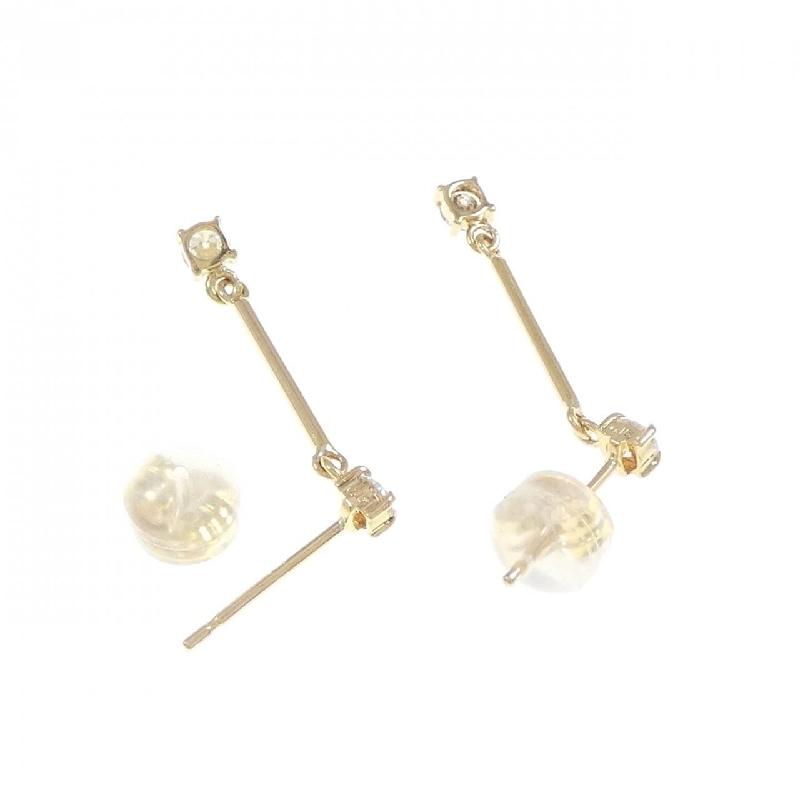 K18YG Bông tai kim cương 0.30CT - Hàng hiệu Chính hãng 868646