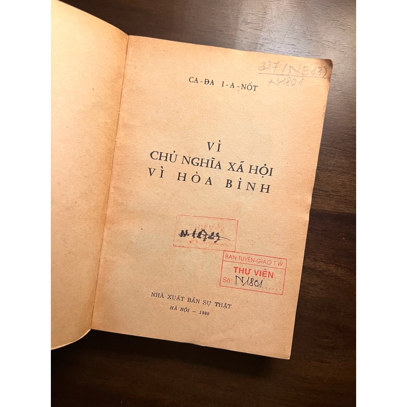 Vì chủ nghĩa xã hội - Vì hoà bình 548799
