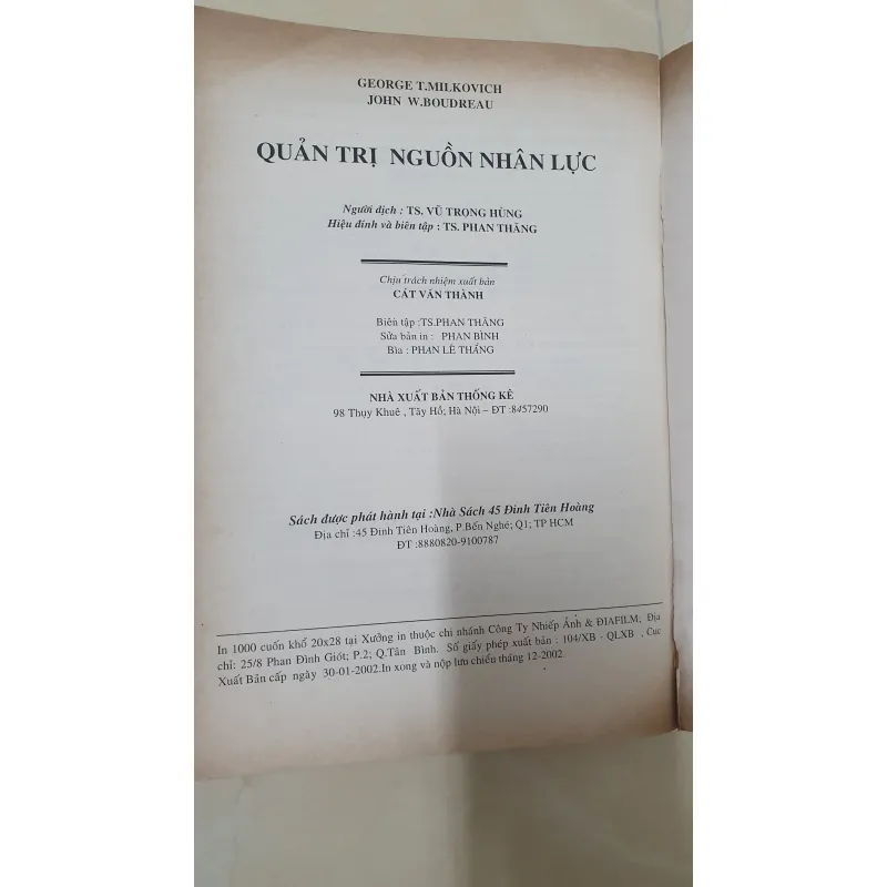 QUẢN TRỊ NGUỒN NHÂN LỰC  1001639
