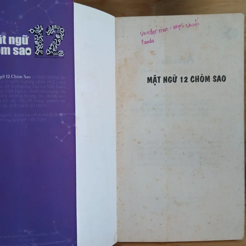 Mật Ngữ 12 Chòm Sao (Mật Ngữ Tình Yêu) - Asbook biên soạn 574565