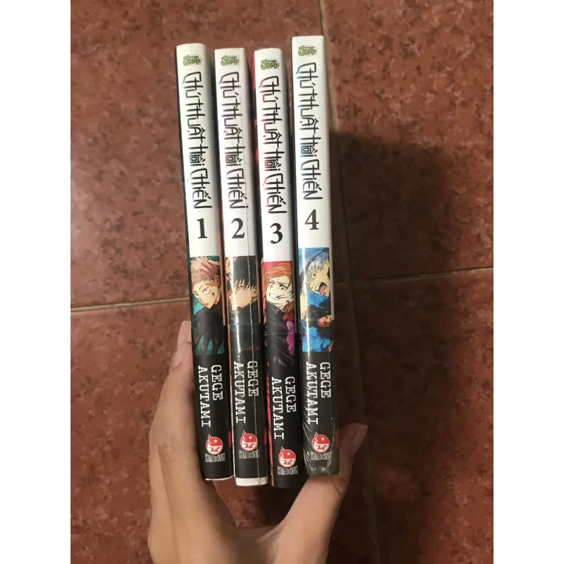 Chú thuật hồi chiến tập 1-4  591123