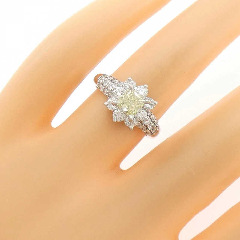 Nhẫn kim cương PT900 0.596CT - Hàng hiệu Authentic 850953