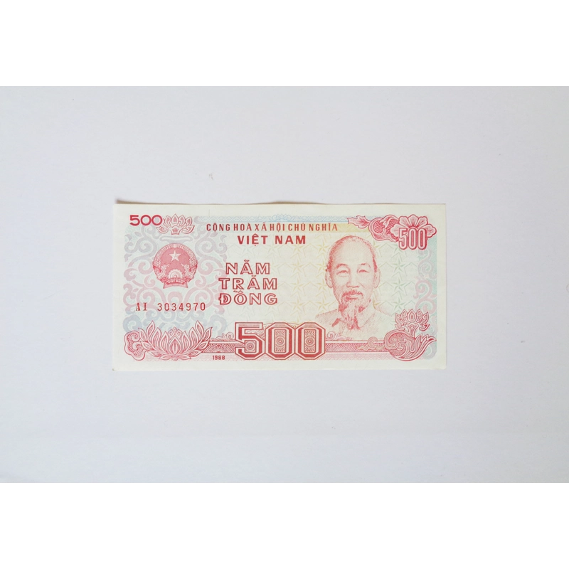 Tờ tiền 500 đồng xưa (AI 3034970) 370805