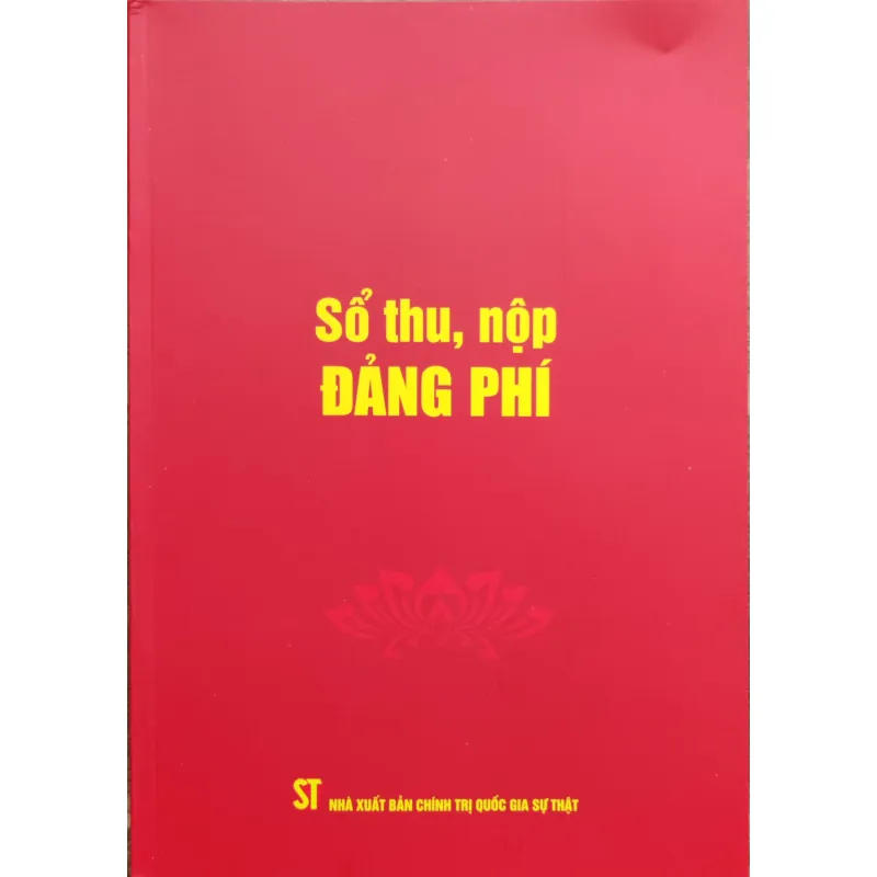 Sổ thu, nộp ĐẢNG PHÍ 1036642