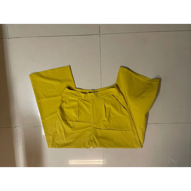 Quần tây, Zanzea, Size M, Vàng 521530
