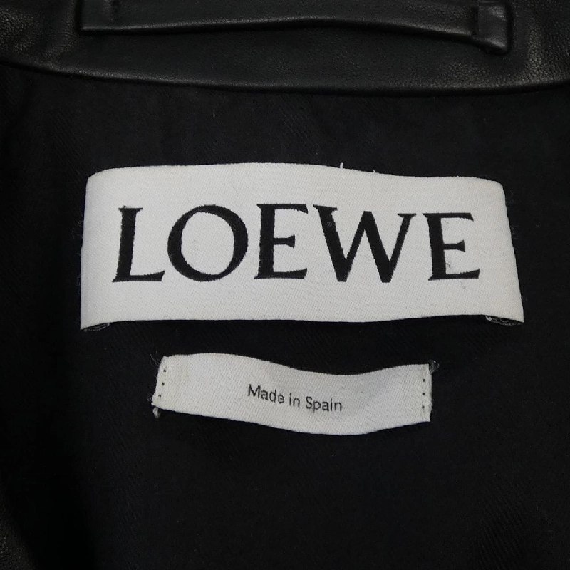 【Mã giảm giá】Áo khoác da LOEWE 641511