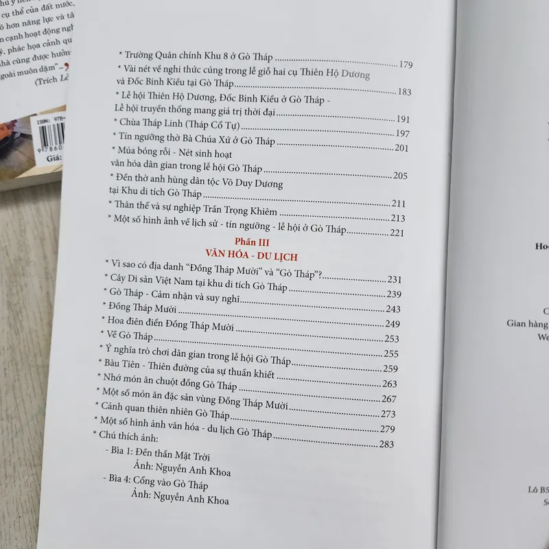 Gò tháp di tích quốc gia đặc biệt | ban quản lý khu di tích gò tháp | in màu 732118