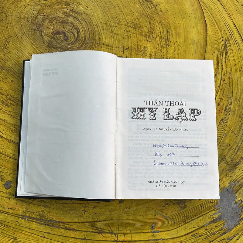 THẦN THOẠI HY LẠP- NGUYỄN VĂN KHOẢ 711953